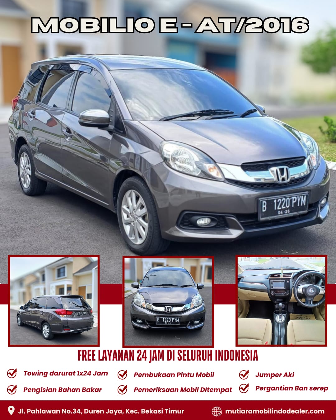 Honda Mobilio E AT